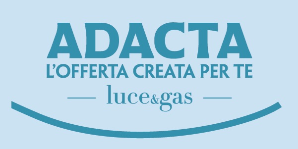 logo offerta adacta luce&gas "l'offerta creata per te"