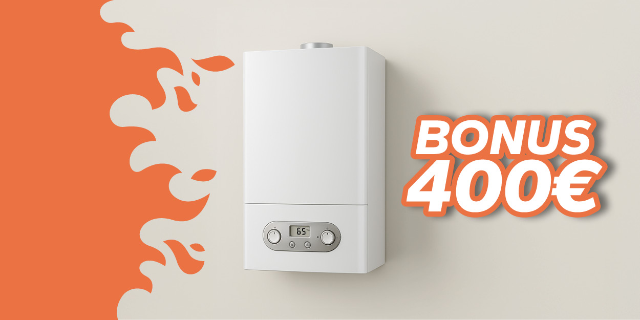 Caldaia a Condensazione Classe A con Bonus 400€ – Tea Energia
