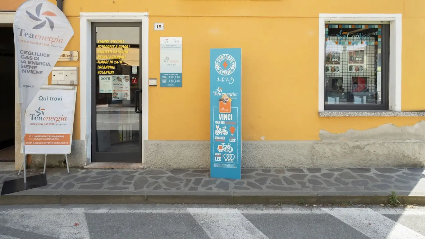 Esterno punto vendita Castel Goffredo