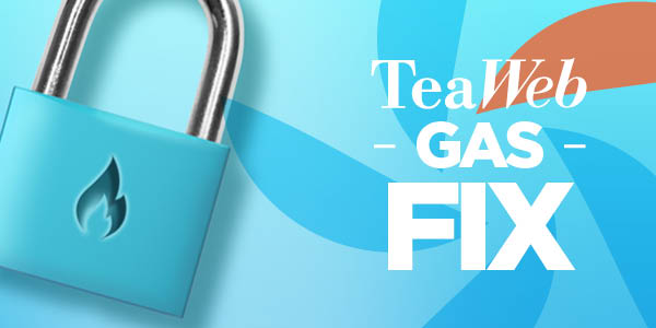 lucchetto con logo offerta TeaWeb gas Fix