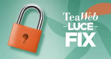 lucchetto con logo offerta TeaWeb Luce Fix