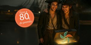 Due amici pirati che trovano il tesoro di Tea Energia